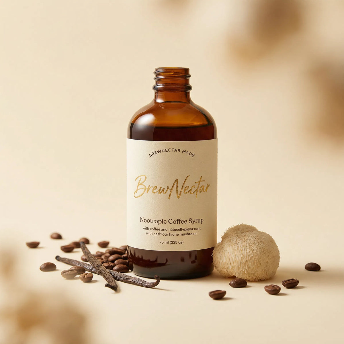 BrewNectar Nootropic Coffee Syrup